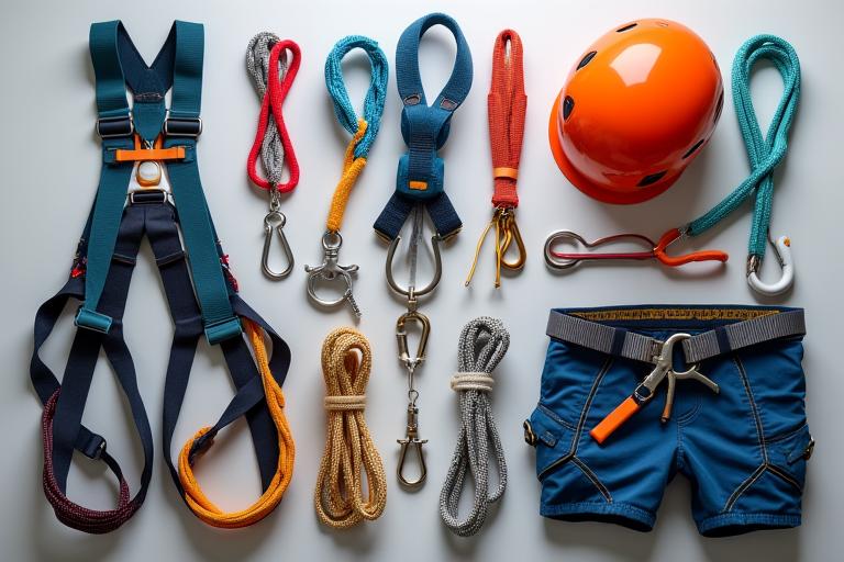 Equipos de escalada disponibles para alquiler